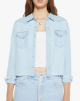 EXES CROP FRAY TOP
