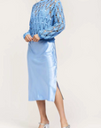 SILK DRESS WITH SWEATER ($30 OFF)