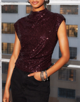 GWENNIE SEQUIN TANK