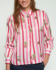 VERTICAL STRIPE BLOUSE