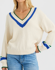 VENUS V NECK SWEATER
