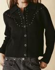 THERESA COLLAR KNIT JACKET