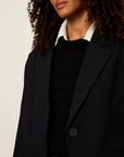 MACI PINSTRIPE BLAZER