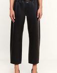 MALLIS COATED BOW-LEG JEAN