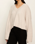 VANNA V NECK SWEATER