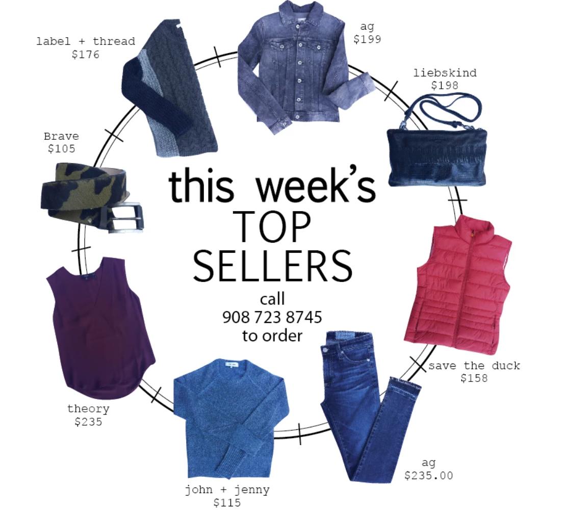 This Weeks Top Sellers