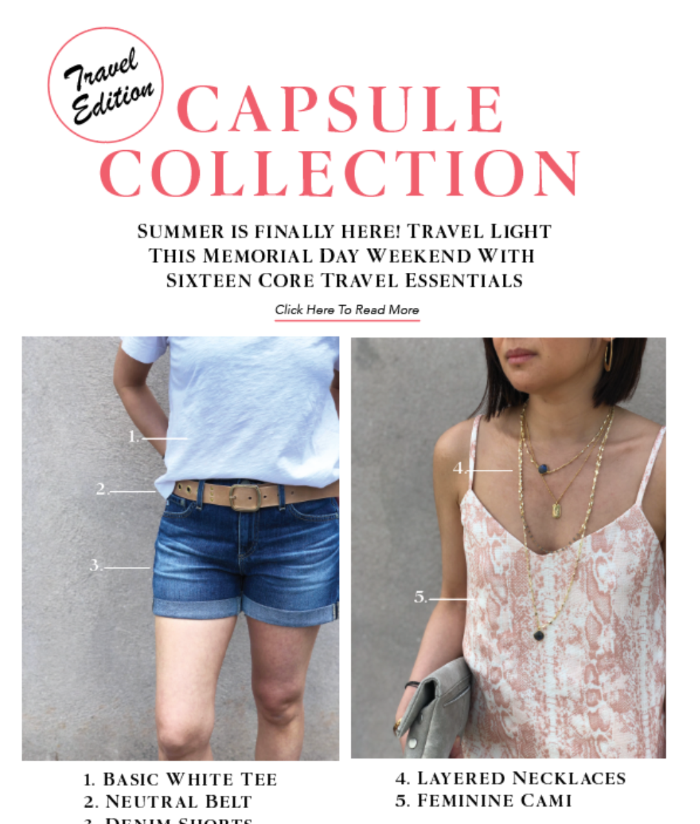 Capsule Collection | Travel Edition