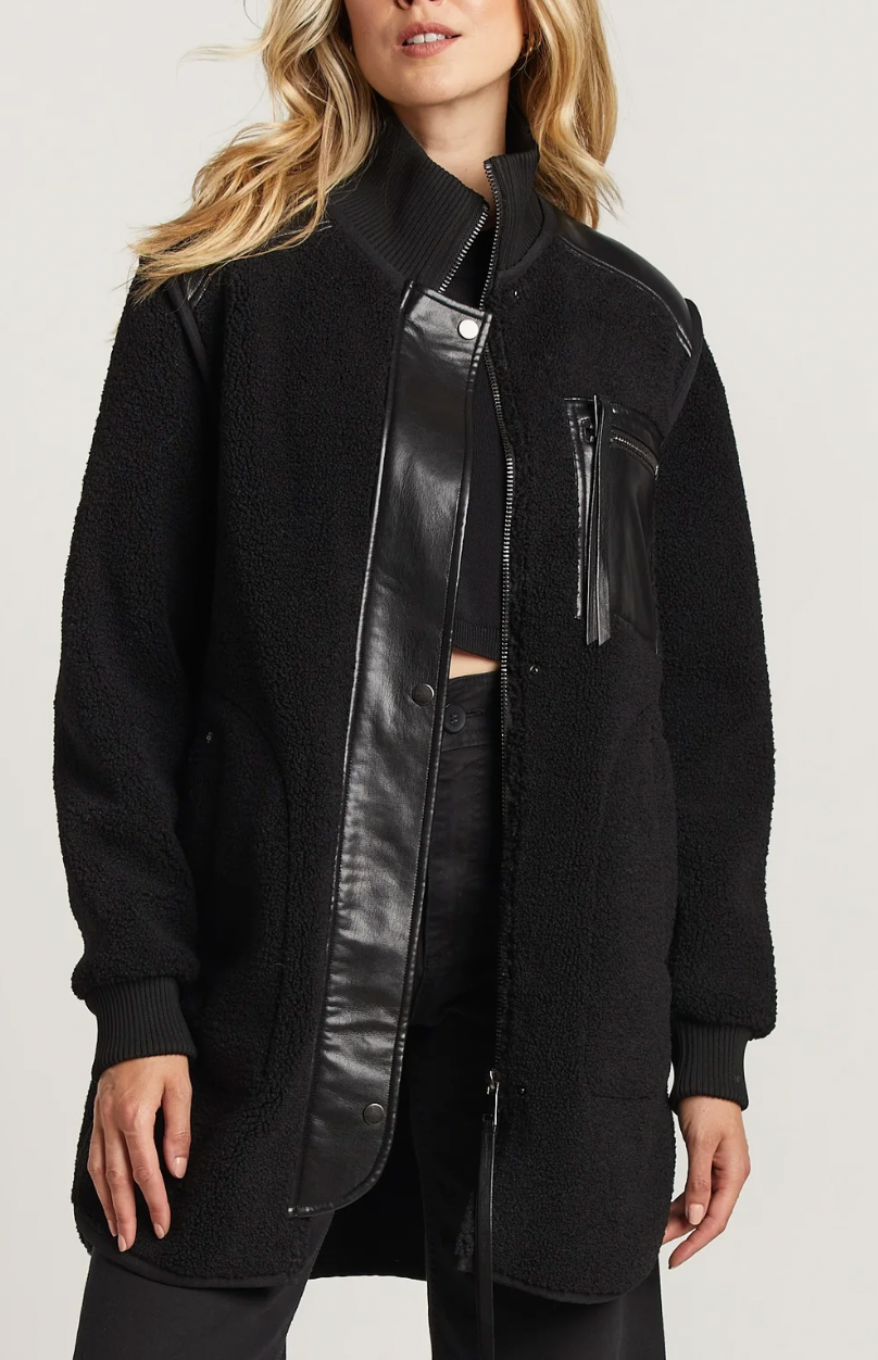 Audrey Faux Shearling Coat