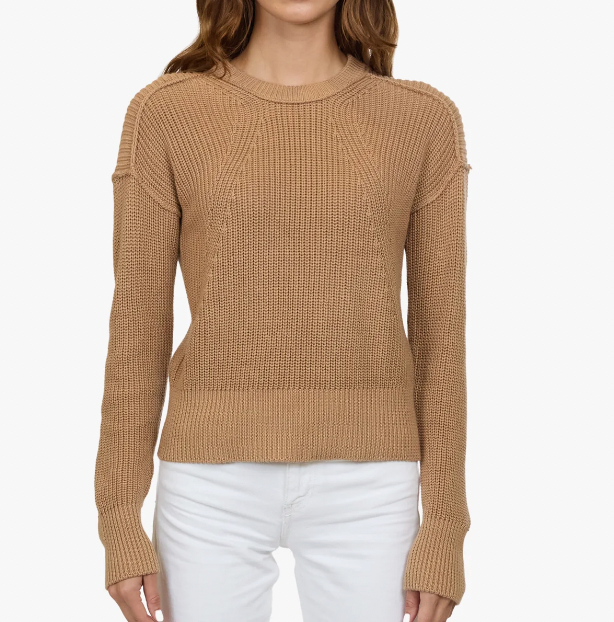 Exposed Cotton Sweater (More Colors)