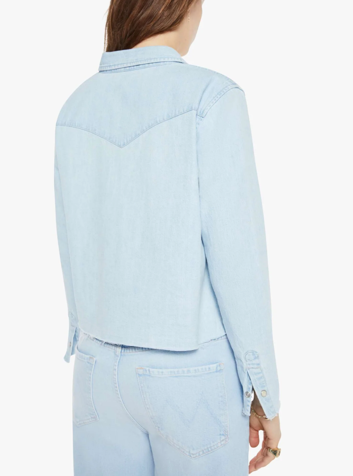 EXES CROP FRAY TOP