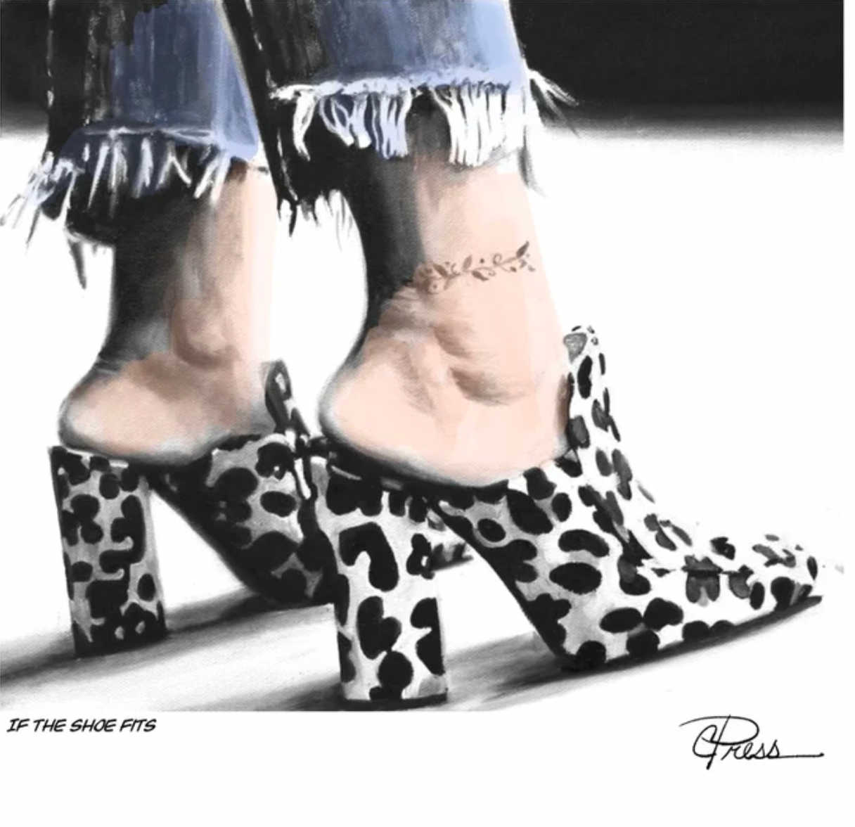 SHOE FITS TEE