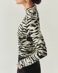 LAYLANI ZEBRA TURTLENECK