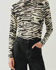 LAYLANI ZEBRA TURTLENECK