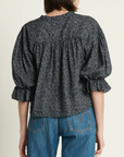 SCARLET PINTUCK TOP
