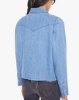 EXES CROP FRAY TOP