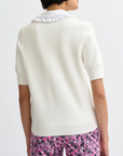 RUFFLE POLO TOP