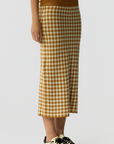 CHECK SKIRT