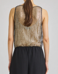 SEQUIN MESH TANK