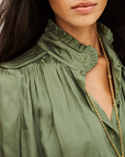 TURTLE NECK BLOUSE