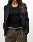 MACI PINSTRIPE BLAZER