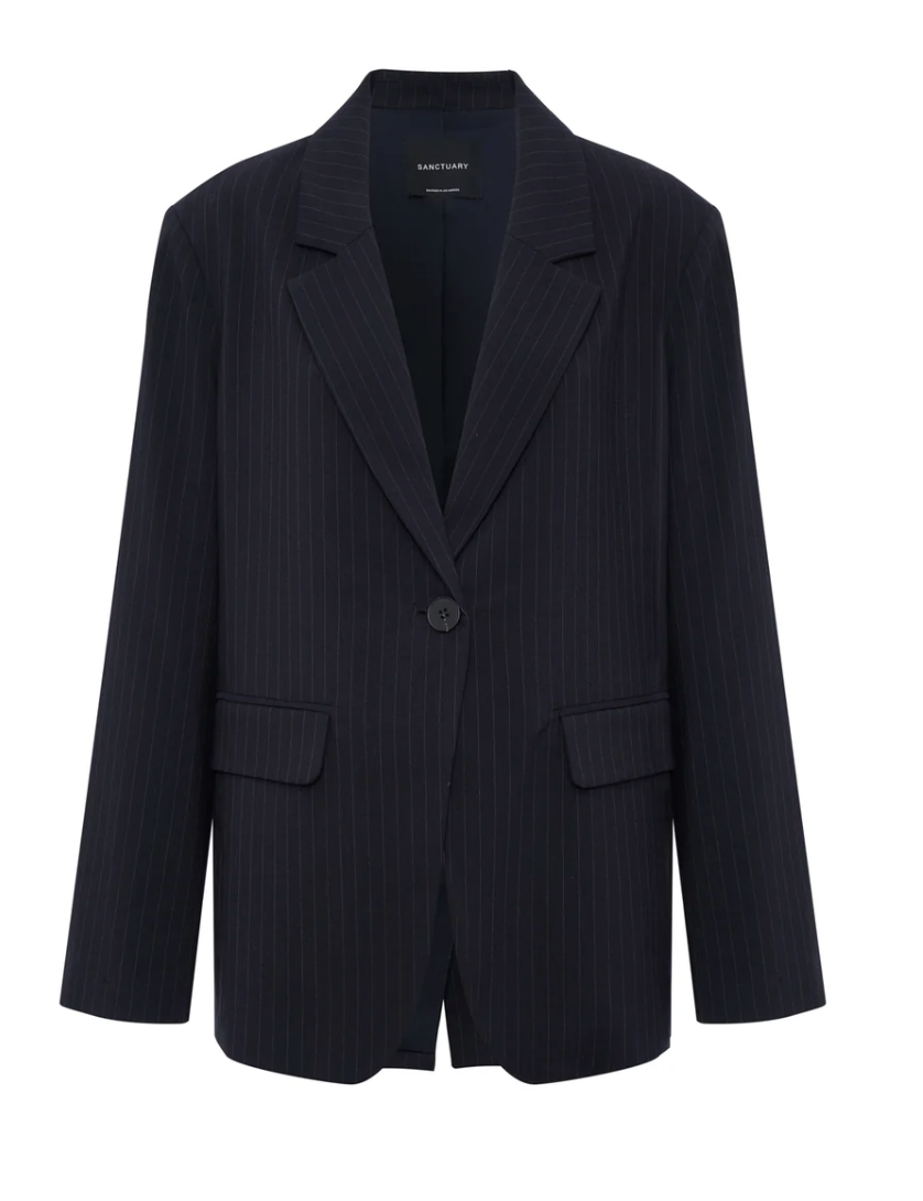 MACI PINSTRIPE BLAZER