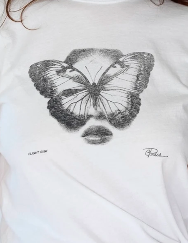 BUTTERFLY TEE